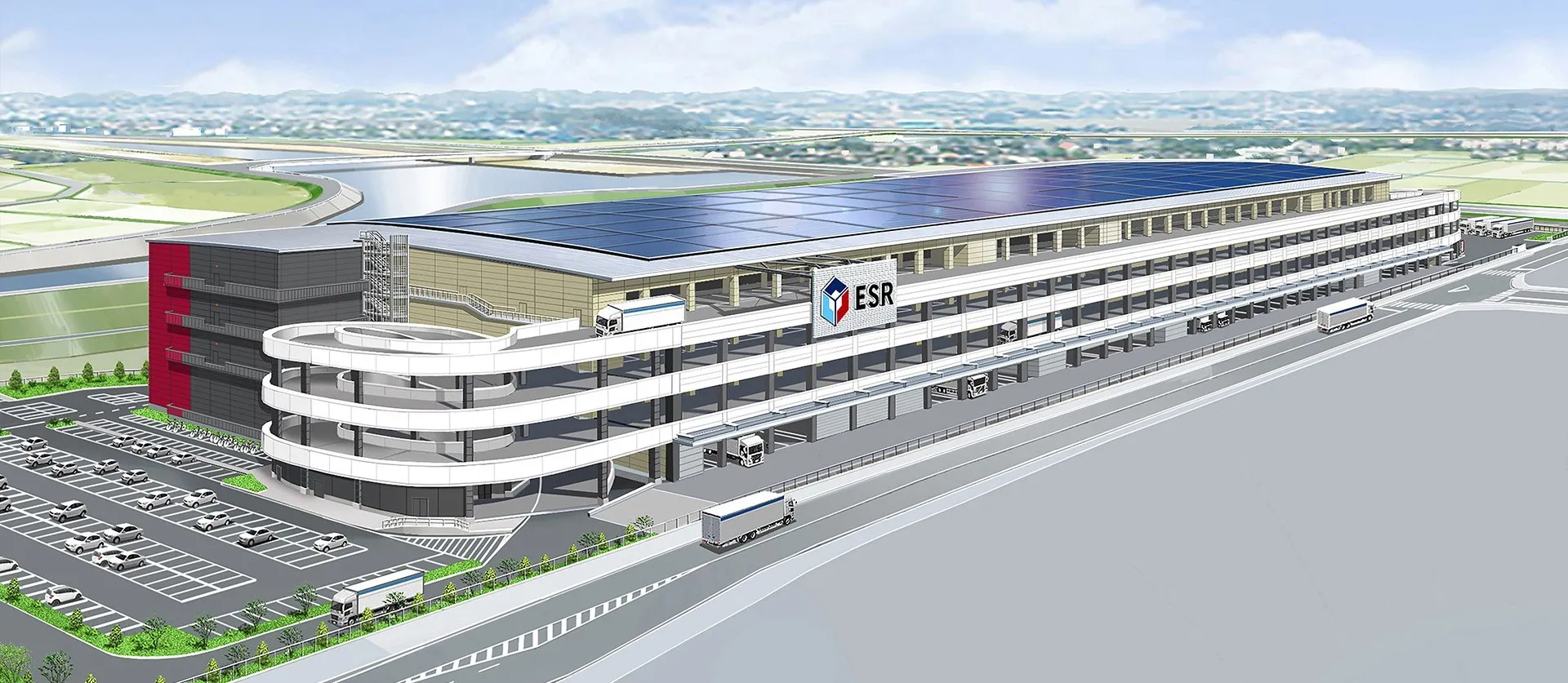 ESR弥富木曽岬ディストリビューセンター計画工事
